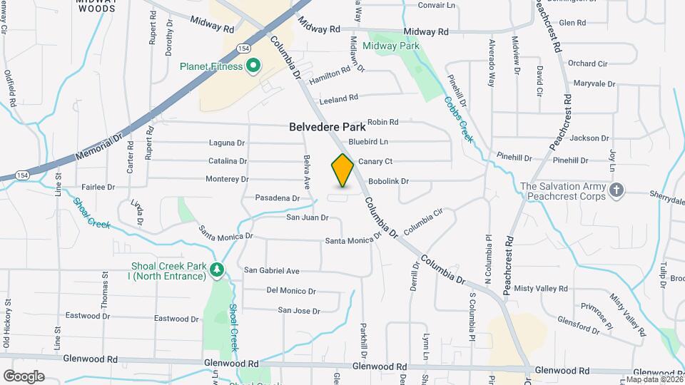 3068 Lauren Parc Rd Map and Location Details