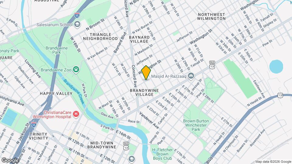 125 W 23rd St Map and Location Details