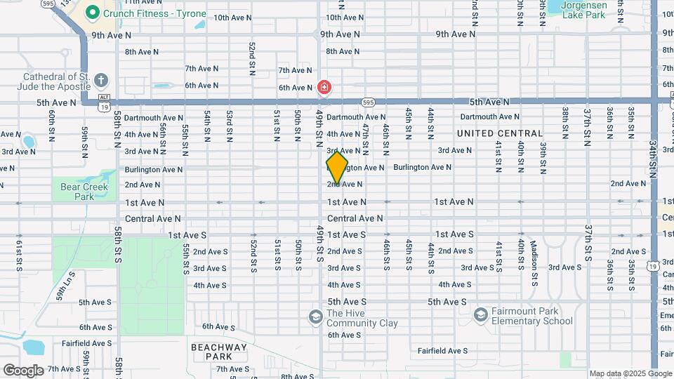 4810 2nd Ave N Mapa y Detalles de la Ubicación