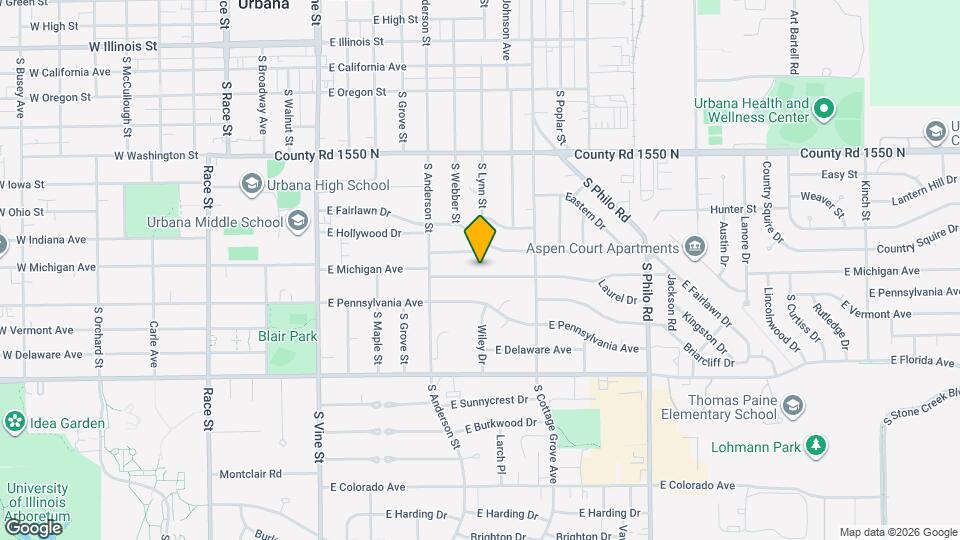 804 E Michigan Ave Map and Location Details