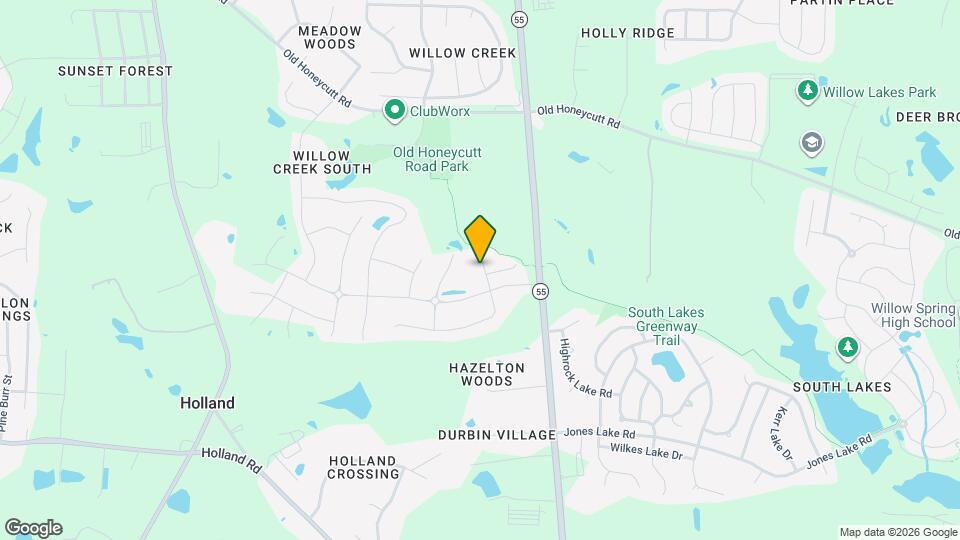 2509 Heathland Farm Dr Map and Location Details