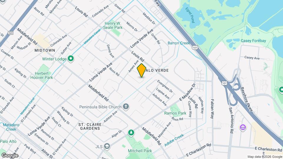 855 Rorke Way Map and Location Details