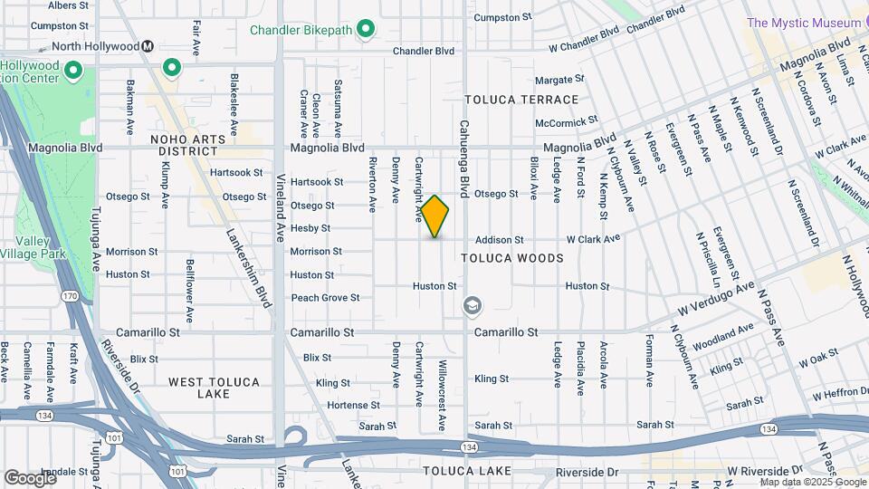 4959 Willowcrest Ave Mapa y Detalles de la Ubicación