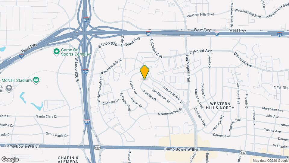 2901 San Marcos Dr Map and Location Details