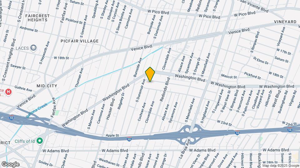 5234 20th St Map and Location Details