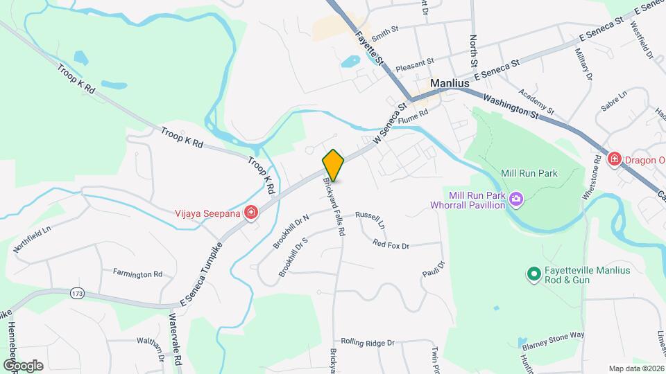 4656 Brickyard Falls Rd Map and Location Details