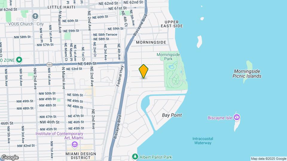 501 NE 51st St Map and Location Details