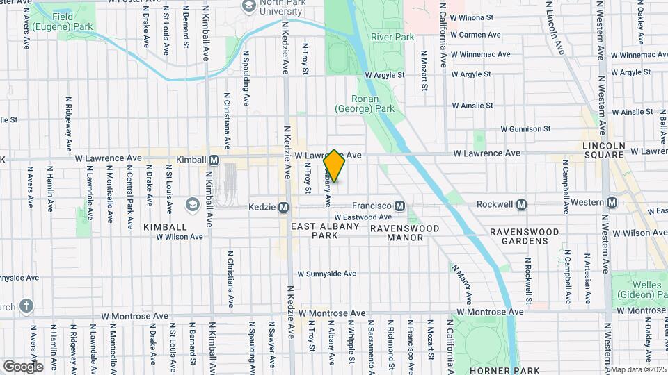 4713 N Albany Ave, Unit 1 Map and Location Details