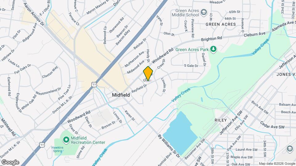 1344 Rayfield Dr Map and Location Details