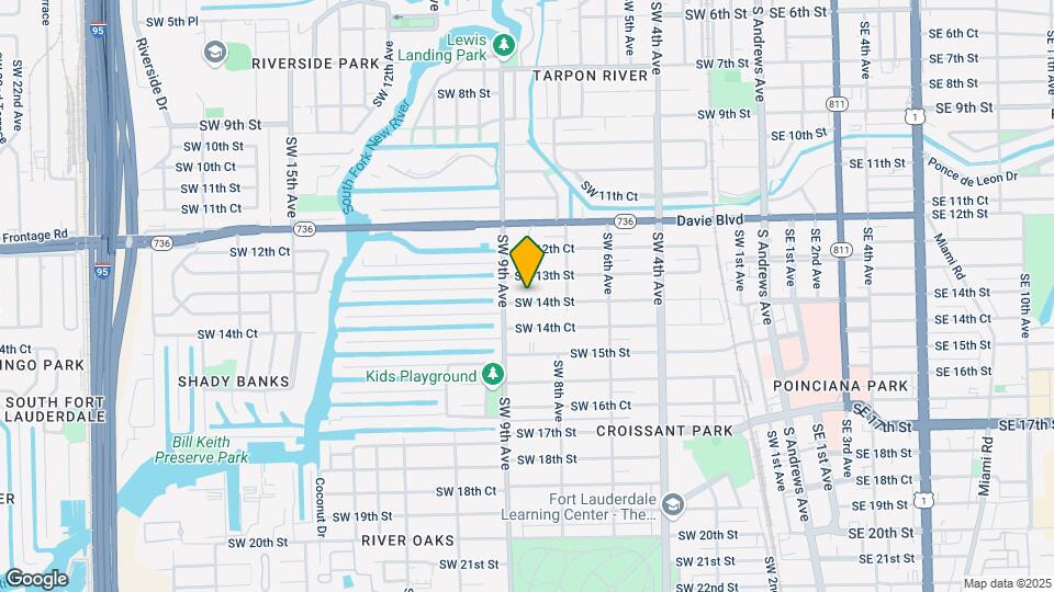 829 SW 14th St Map and Location Details