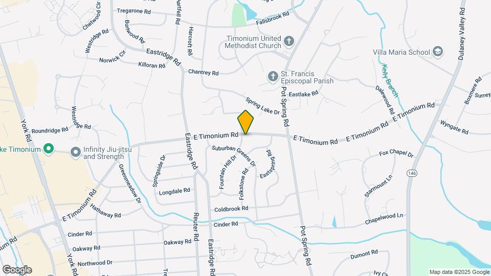 229 E Timonium Rd Map and Location Details