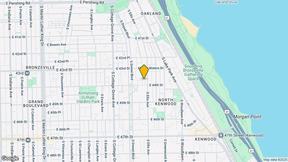 4344 S Ellis Ave Mapa y Detalles de la Ubicación