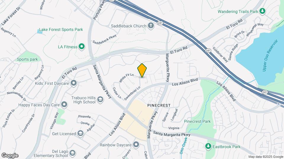 21032 Primrose Ln Map and Location Details