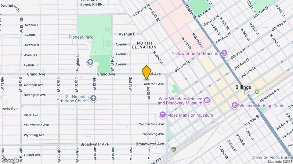 103 Alderson Ave Mapa y Detalles de la Ubicación