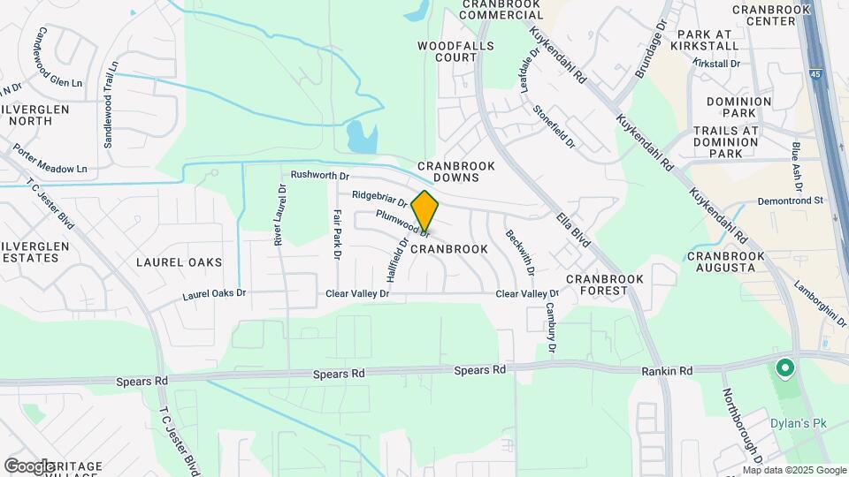 1523 Plumwood Dr Map and Location Details