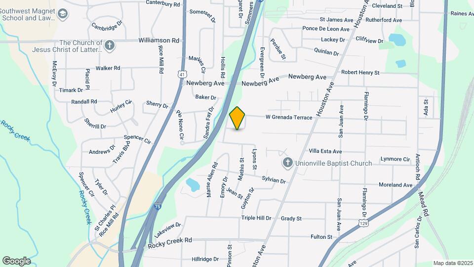 1148 N Beddingfield Dr Map and Location Details