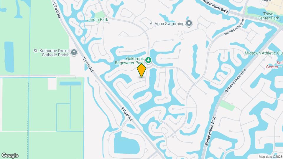 2616 Oakbrook Ct Map and Location Details