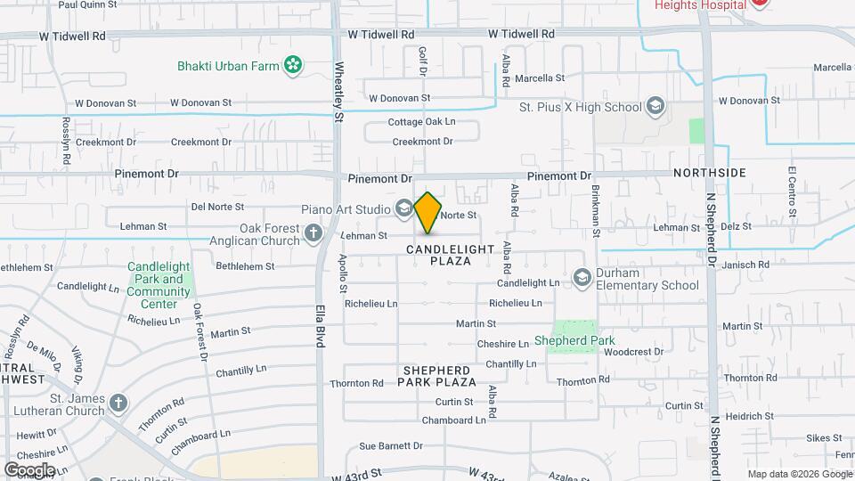 1067 Lehman St Map and Location Details