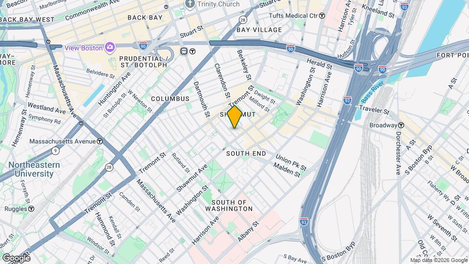 11 Upton St, Unit 5 Map and Location Details