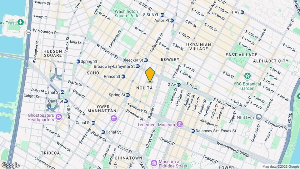 243-245 Elizabeth St Mapa y Detalles de la Ubicación