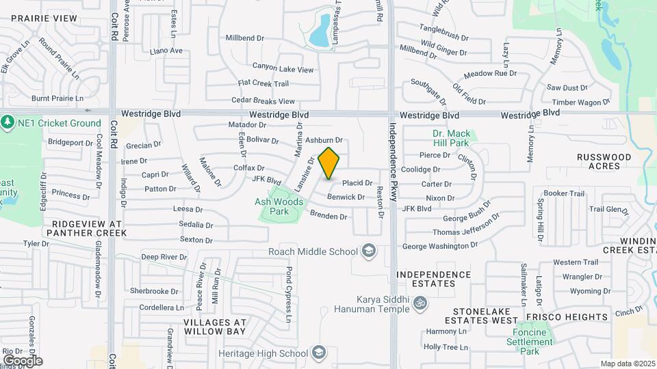 2008 Webb Dr Map and Location Details