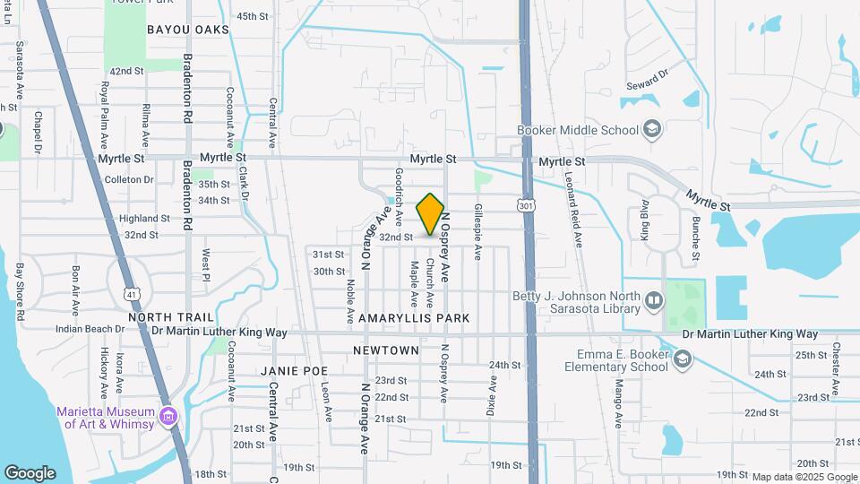 1762 32nd St Mapa y Detalles de la Ubicación