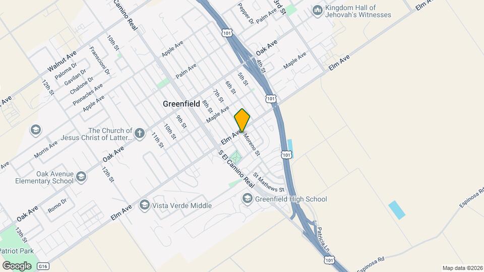 5 Moreno St Map and Location Details