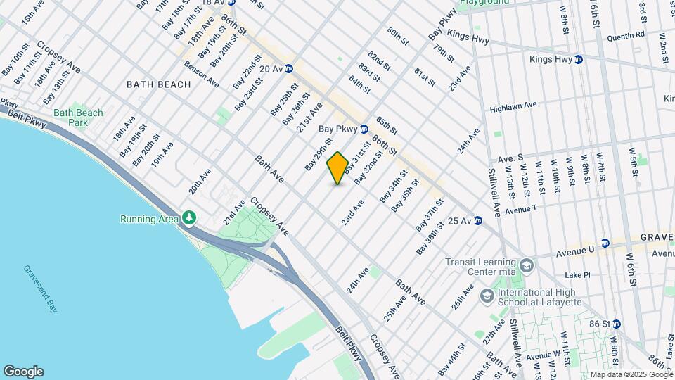 117 Bay 31st St Map and Location Details