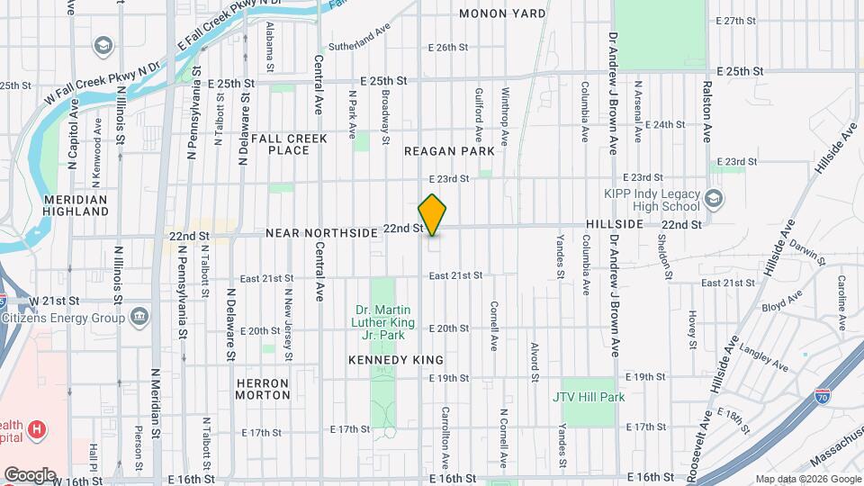 2125 Coretta Way Mapa y Detalles de la Ubicación