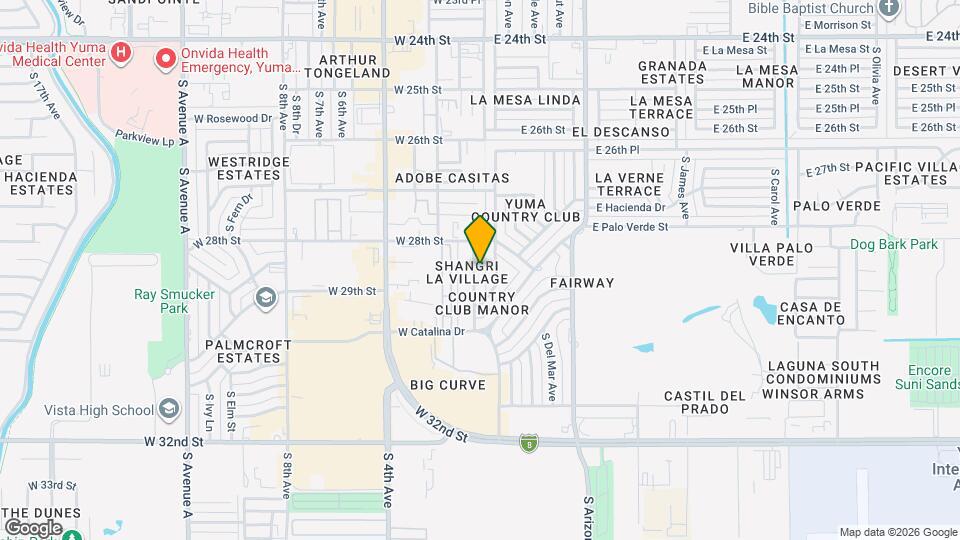 2853 S 1st Ave Map and Location Details