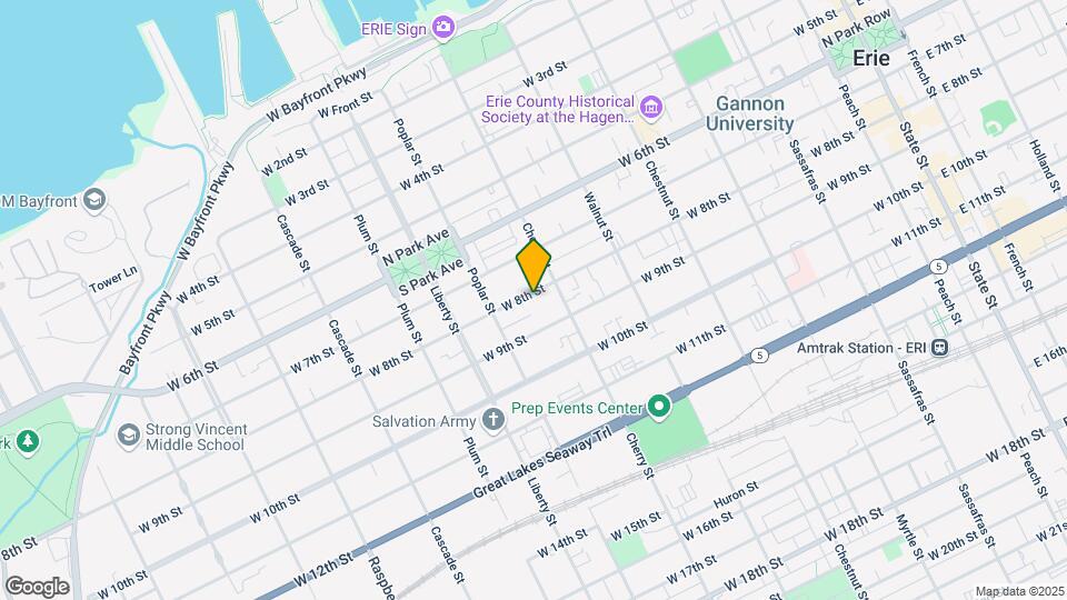 620 W 8th St Map and Location Details