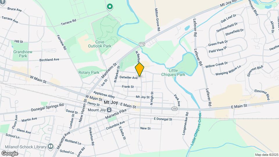 228 N Barbara St Map and Location Details