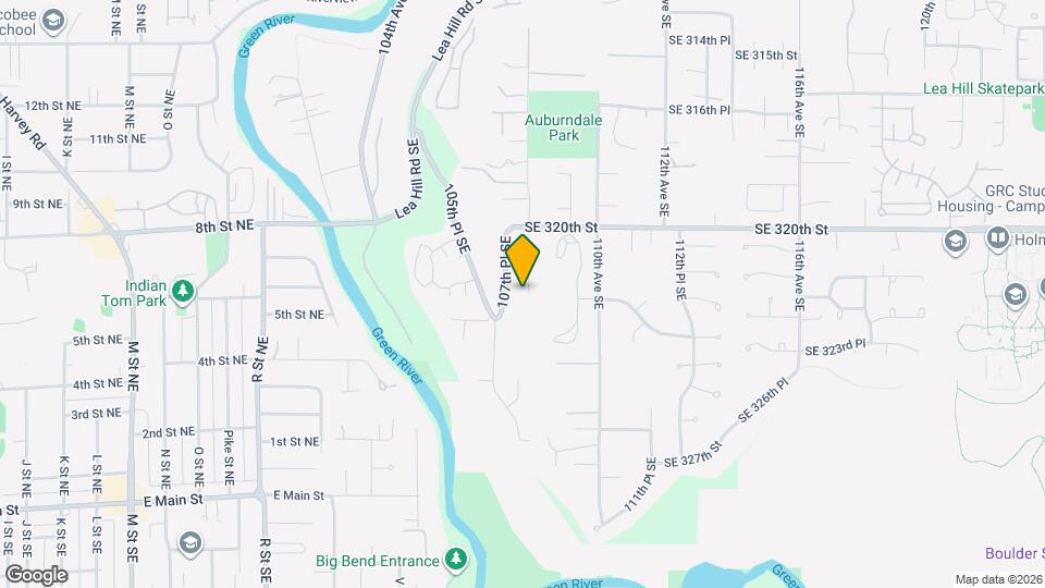 32133 108th Ave SE Mapa y Detalles de la Ubicación