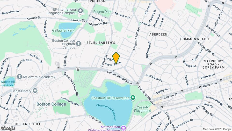 49 Radnor Rd, Unit 2 Map and Location Details