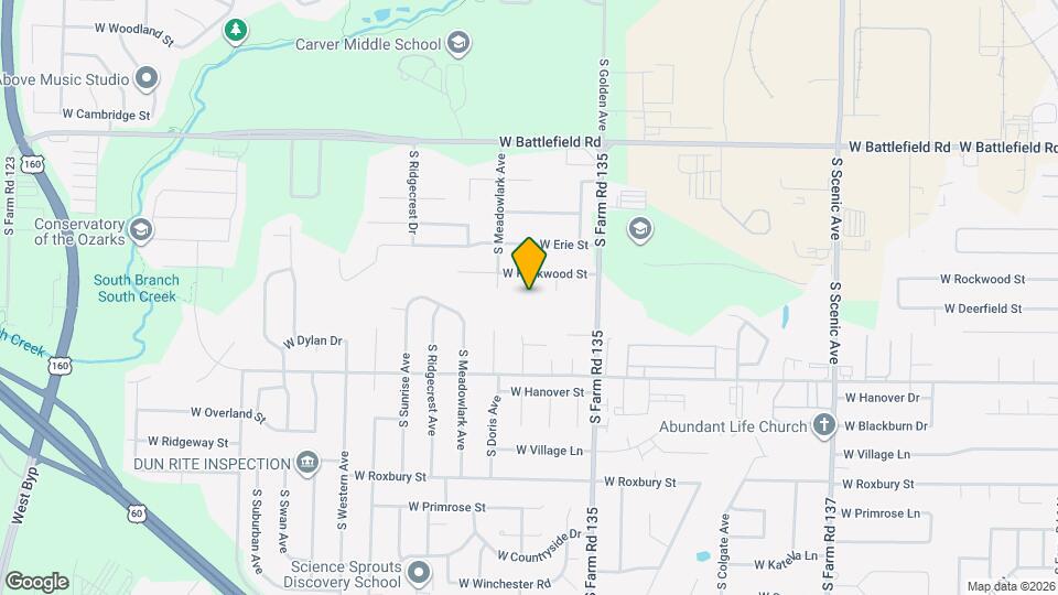 3256 S Hilton Ct Map and Location Details