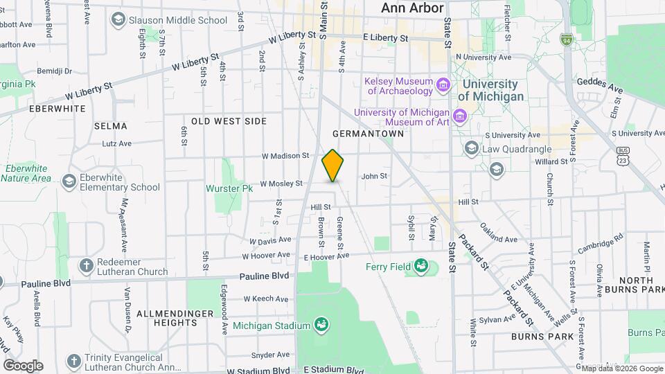 125 Adams St, Unit House Map and Location Details