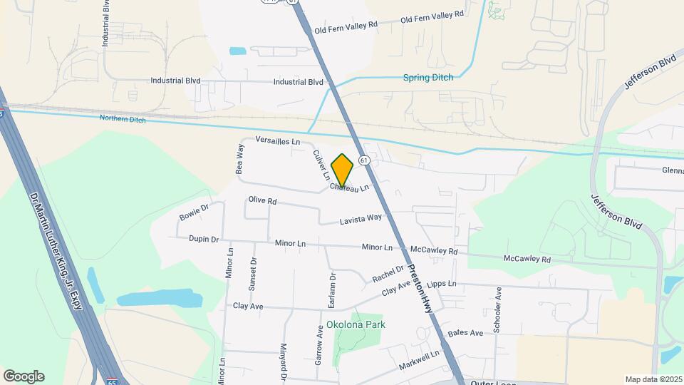 3700 Chateau Ln Map and Location Details