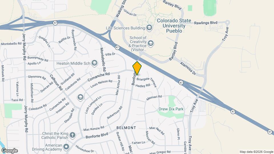 1 Harrogate Terrace Map and Location Details