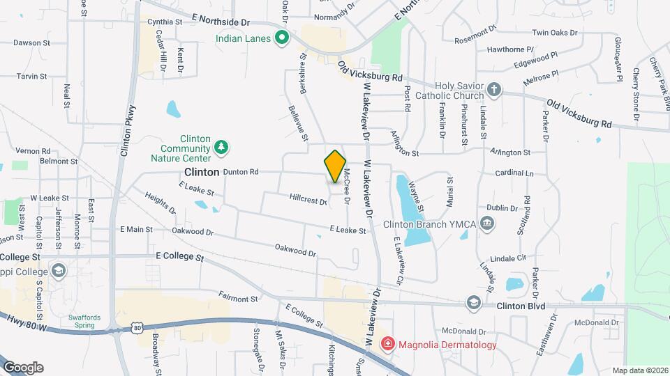 823 Dunton Rd Map and Location Details