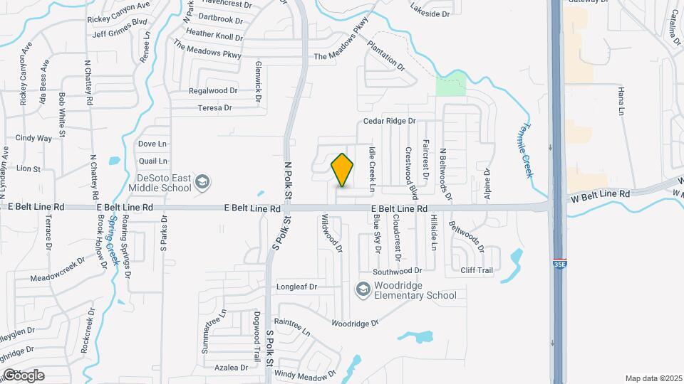 903 Teakwood Ln Map and Location Details