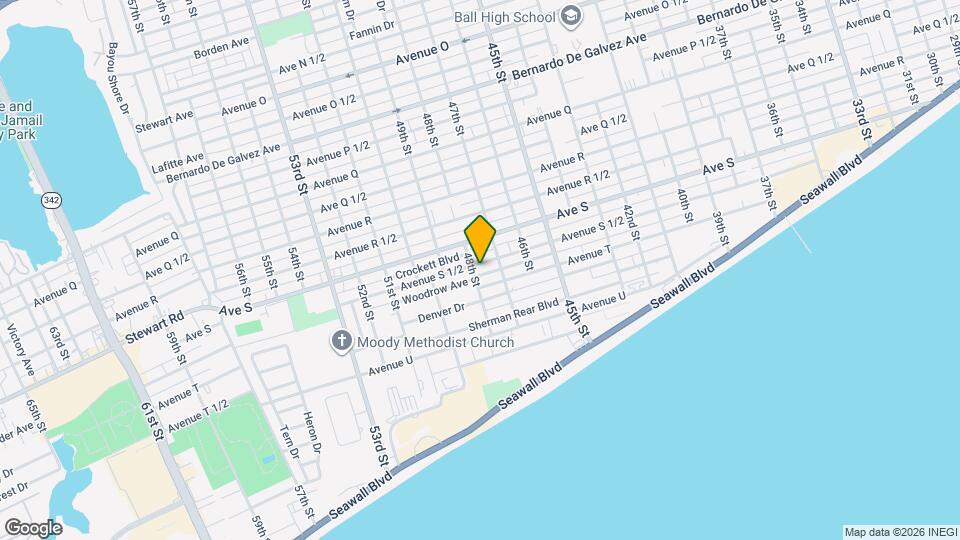 4720 Woodrow Ave Map and Location Details