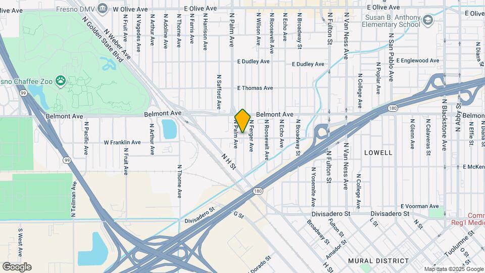 317 E Franklin Ave Map and Location Details