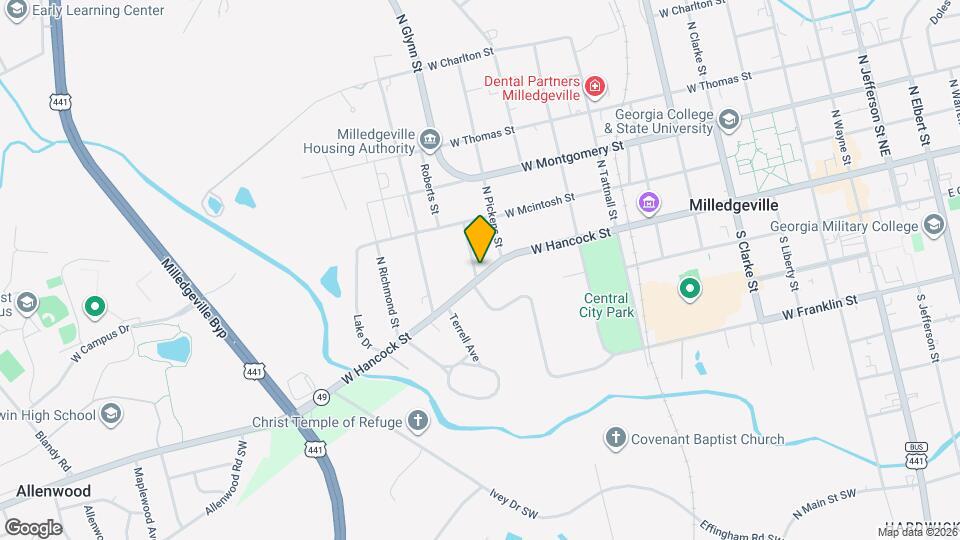 101 N Glynn St Map and Location Details