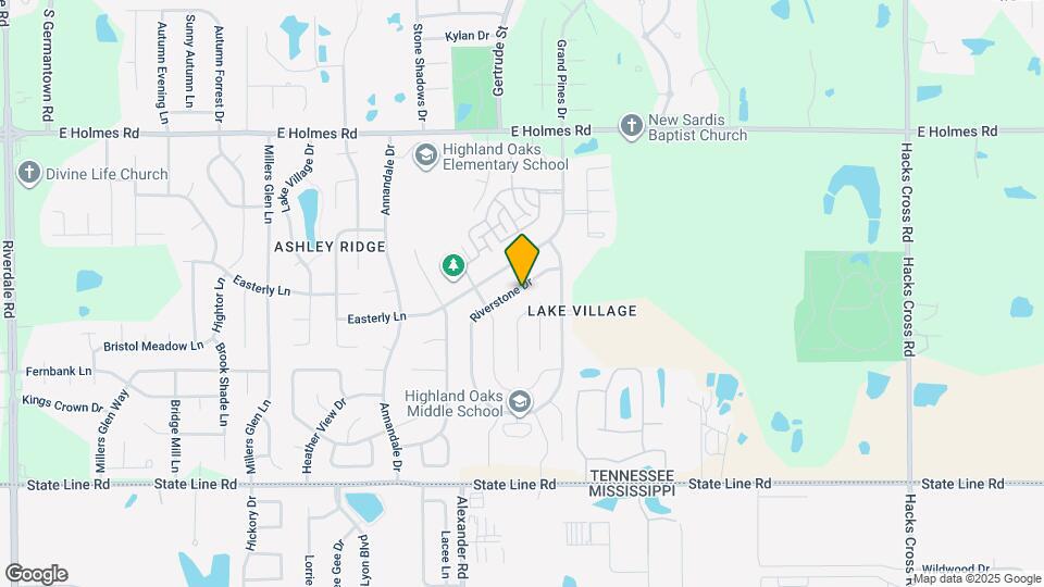 5404 Riverstone Dr Map and Location Details
