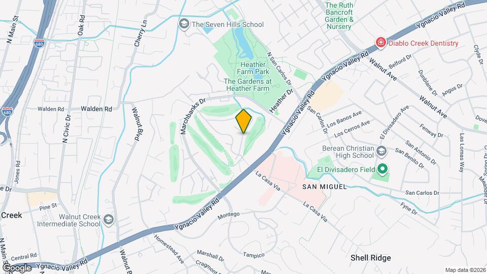 1632 Siskiyou Dr Map and Location Details