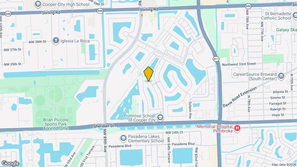 8420 NW 33rd St Map and Location Details