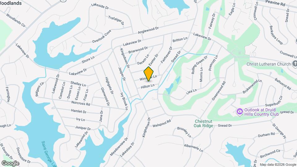 110 Hilton Ln Map and Location Details