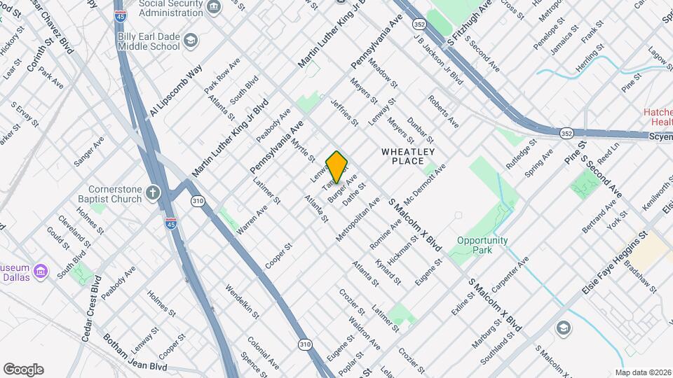 2639 Burger Ave Map and Location Details