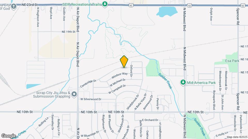 212 Cambridge Dr Map and Location Details