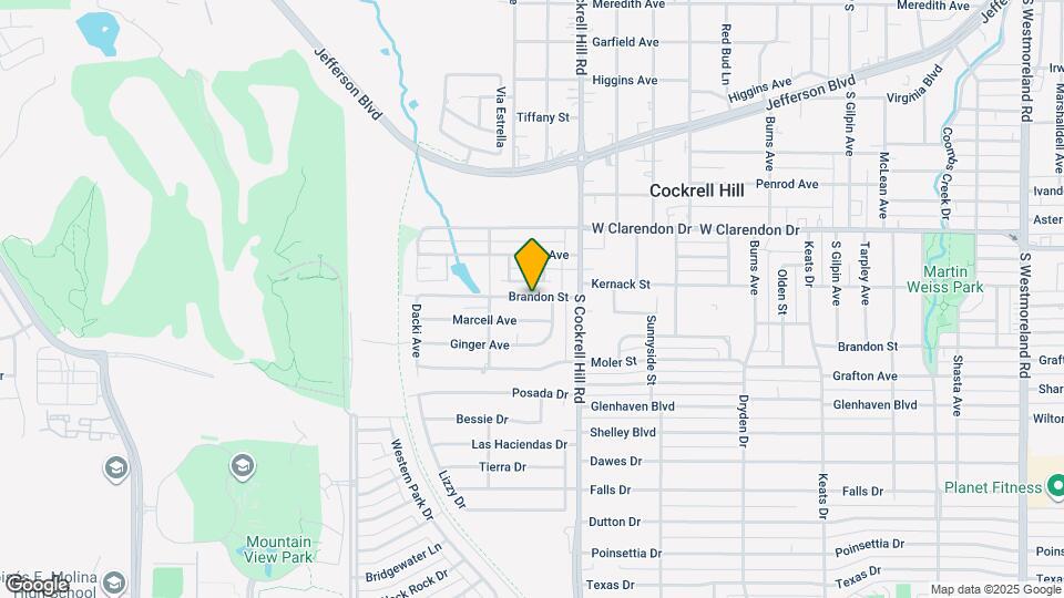 4440 Braddon Dr Map and Location Details